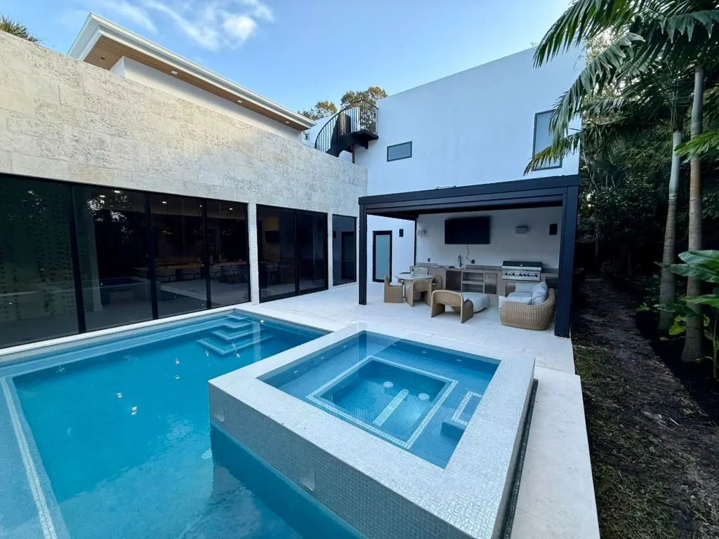 Pool & exterior — One Direct Mill project in South Florida